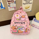 Cute Large Capacity Capybara Backpack