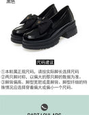Spring Women British Style Shallow Patent Leather